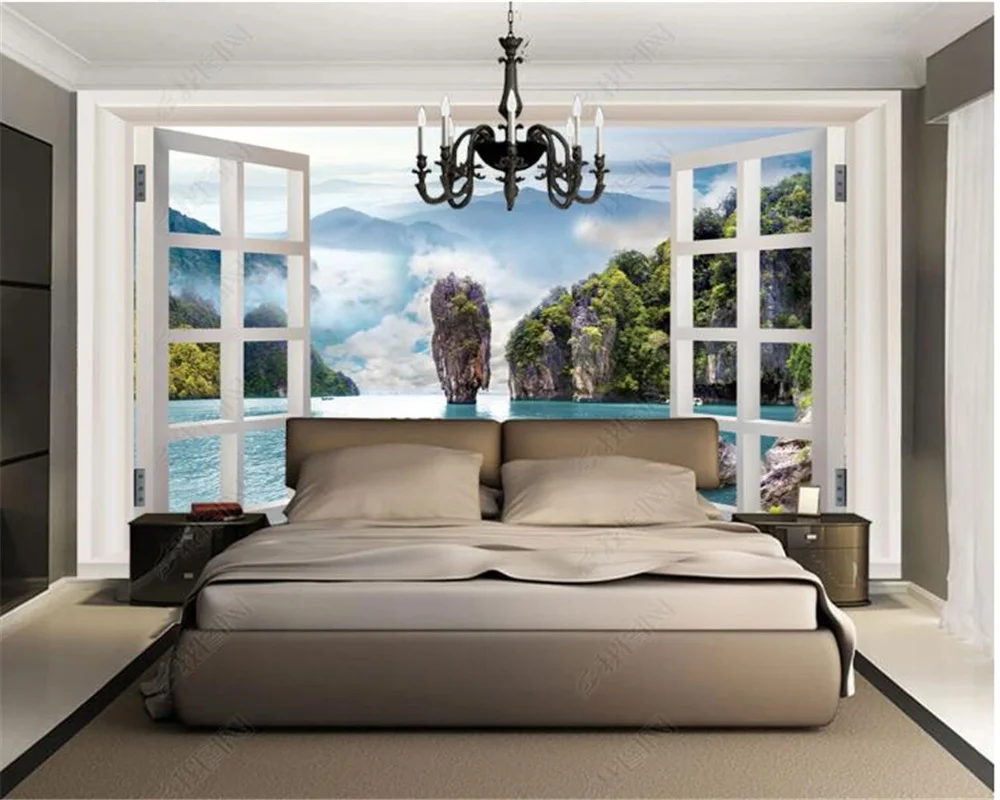 

Milofi, персонализированный окно, пейзаж, горы и горы гилинь, пейзаж, живопись, декоративная живопись