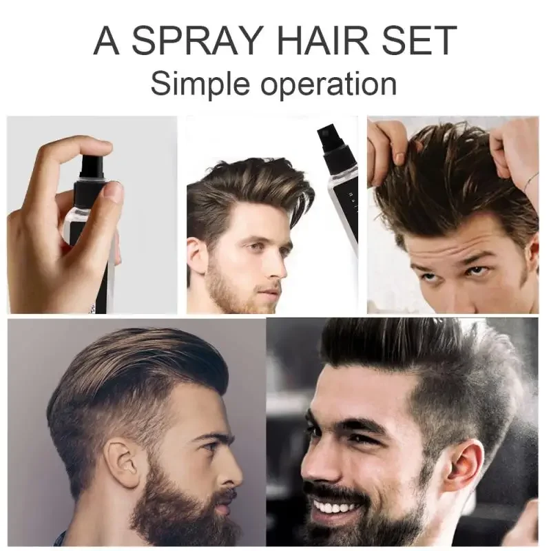 PUMP-HAIR Extra-Volume Spray Hairspray Hair Styling Spray Strong Hair Styling Gel Contains Dense Fibers