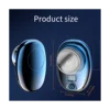 Mini Electric Travel Shaver for Men Pocket Size Washable Rechargeable Portable Painless Cordless Trimmer Silver 1
