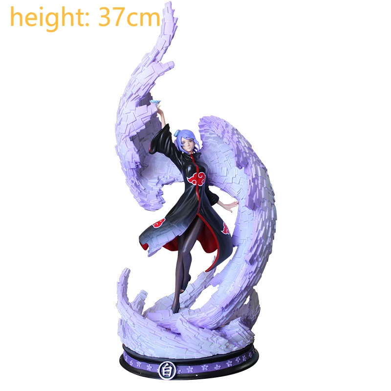 thumbnail image 1 of Figura de acción de Naruto Shippuden Anime, modelo Deva Pain, Yahiko GK Chibaku Tensei, estatua de gran tamaño de PVC de 38 cm, juguete coleccionable, 1 of 5
