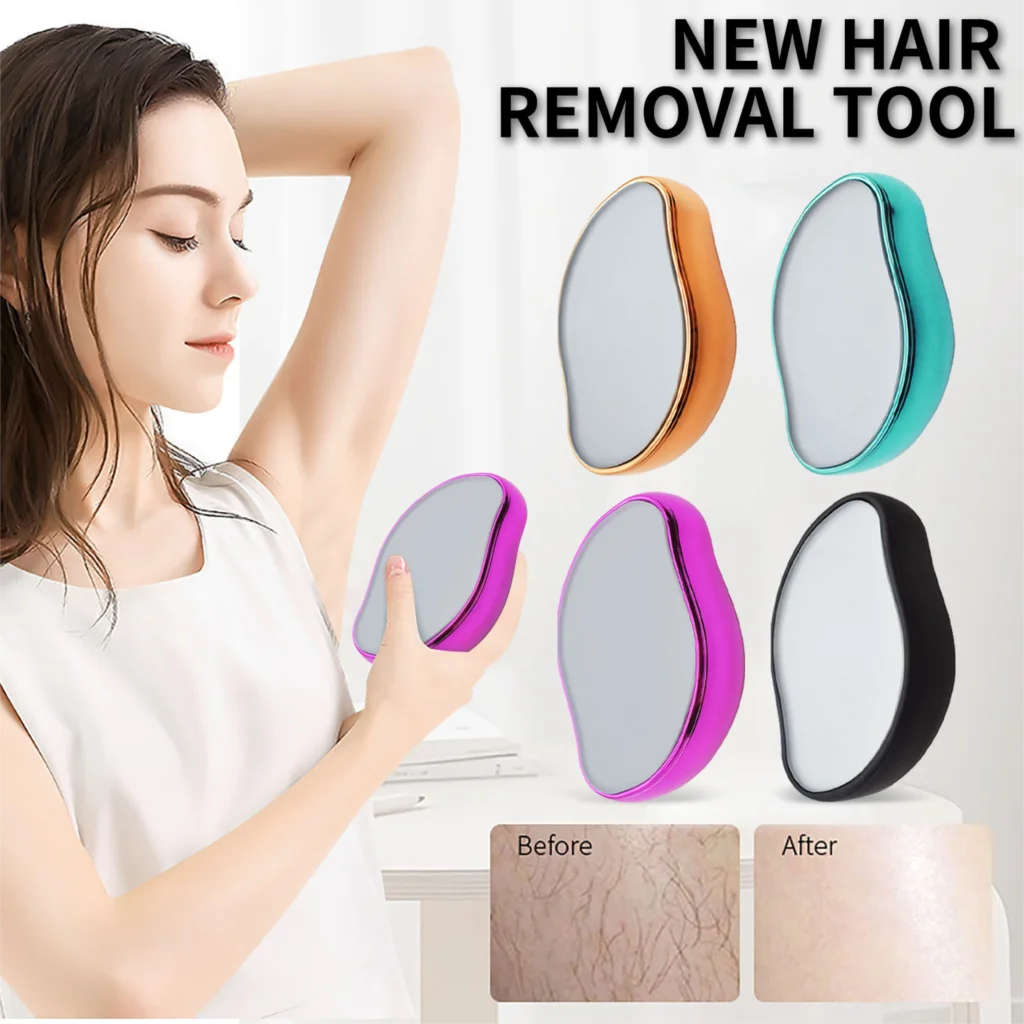 Crystal Hair Eraser Physical Painless Cleaning Reusable Hair Remover Body Beauty Depilation Epilators