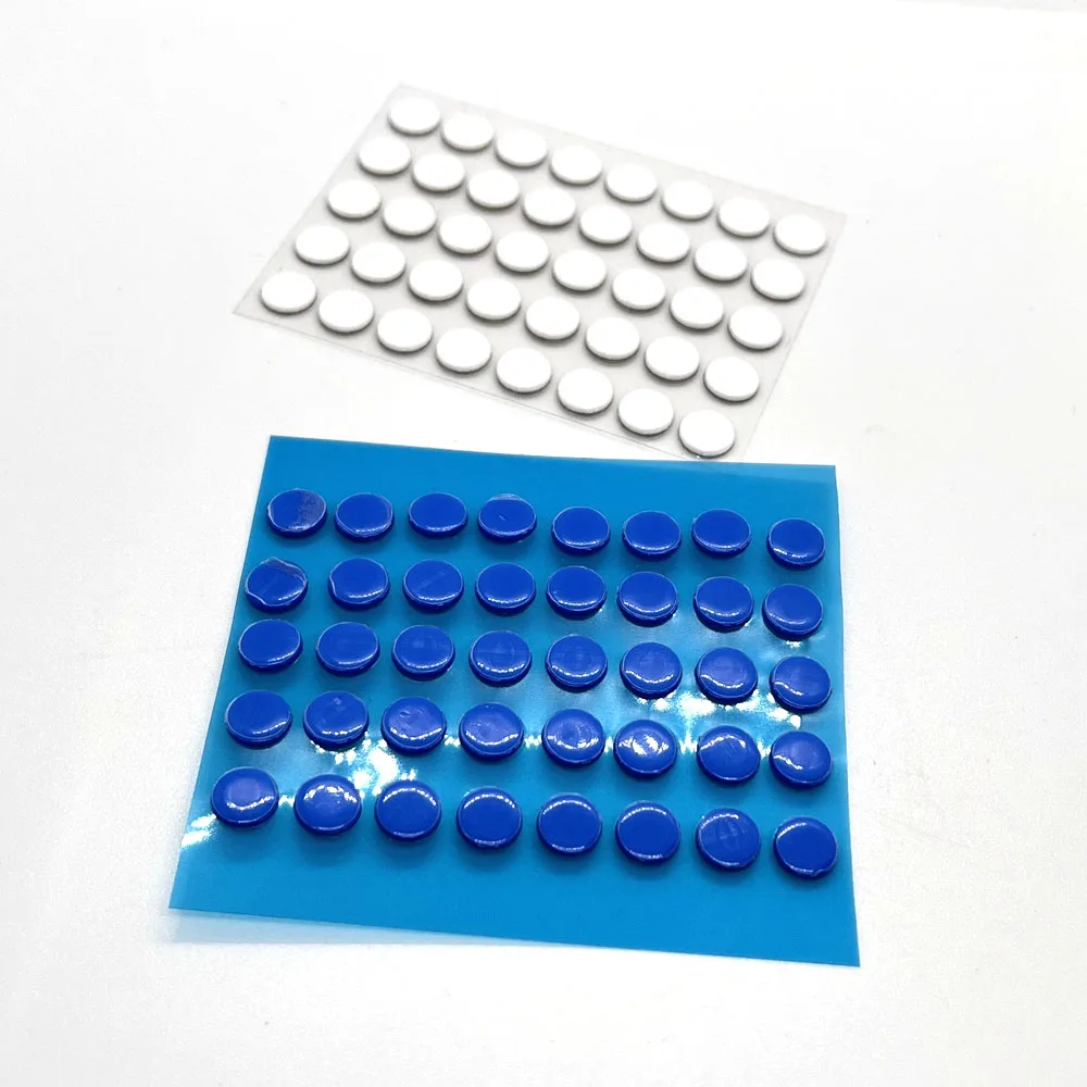 Mouse skates 40Pcs 6.5mm diameter 0.8mm thickness Small Dots Universal For Logitech Rubberized Mouse Foot Glide