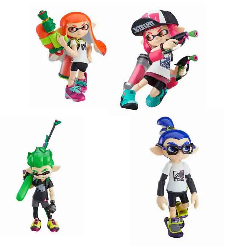 In Stock Original Max Factory Figma Splatoon Boy 462 dx Girl 400