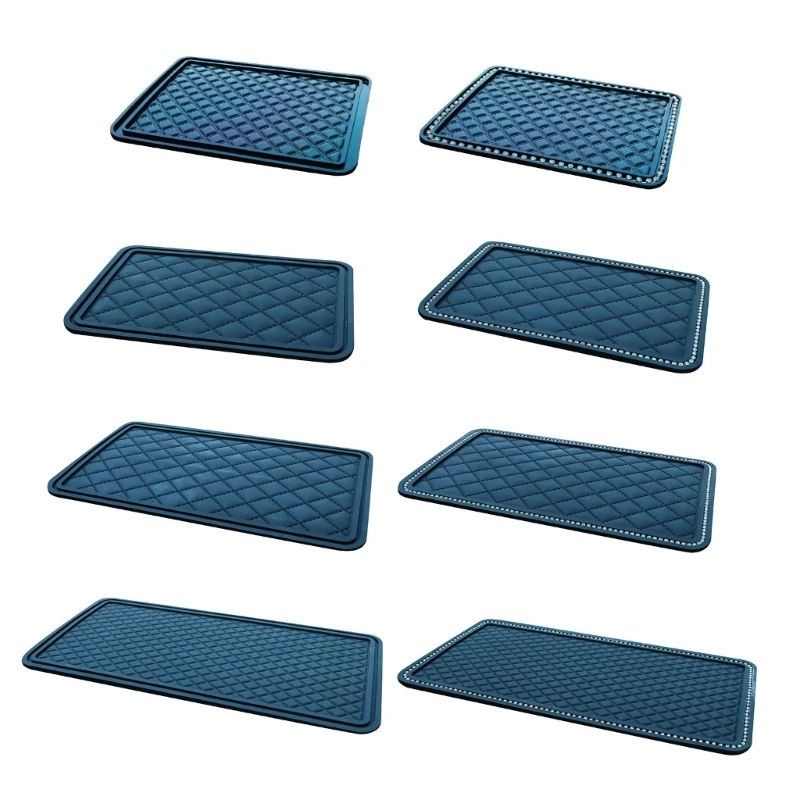 

Anti-skid Pad Mat Pads Mobile Phone Storage Sticker High Temperature Resistant Adhesive Crystal-Rhinestone Car Interior