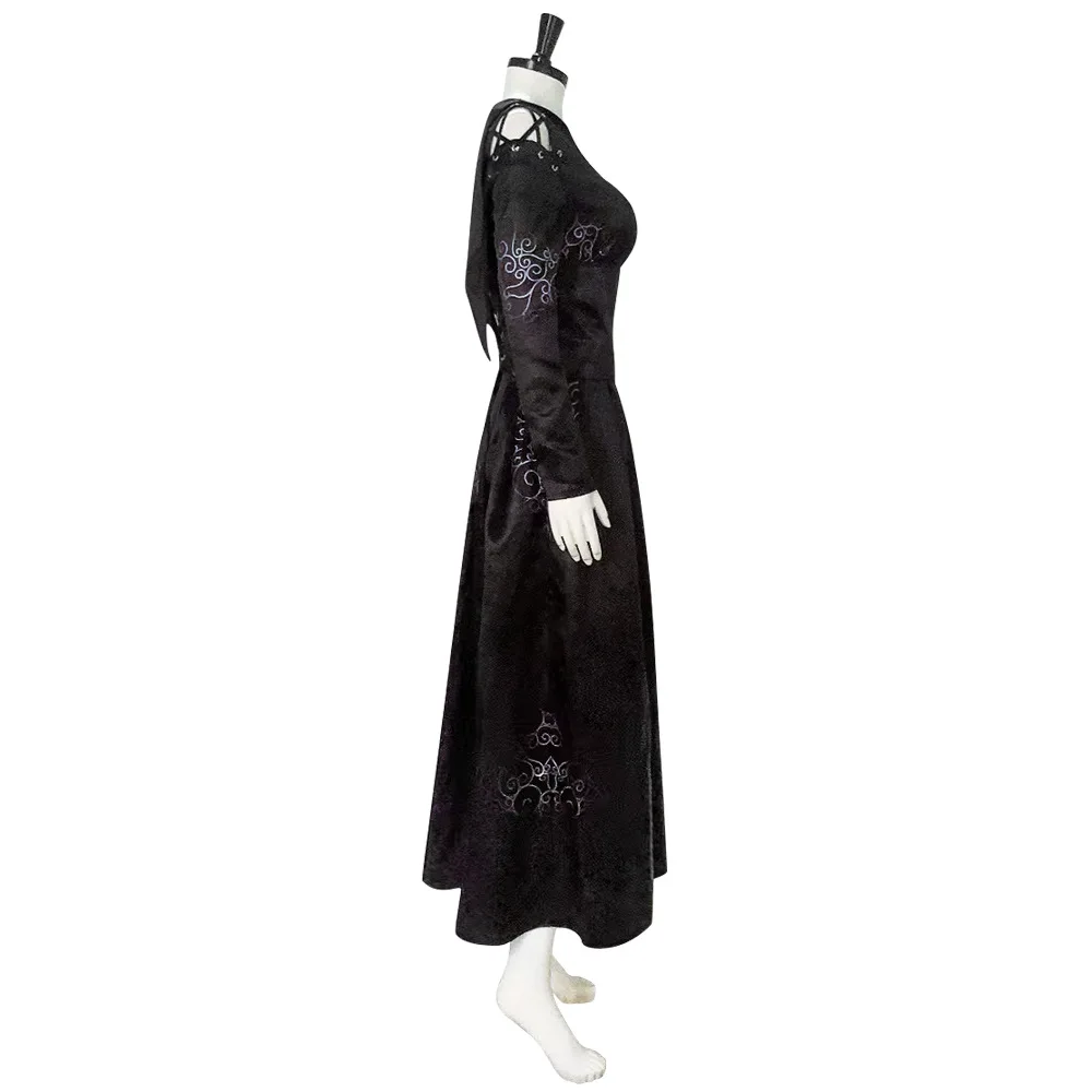 Harry Potter Bellatrix Lestrange Cosplay Costume for Women (Unofficial)