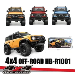 New 1:10 Huangbo R1001 Horse Full Scale Rc Remote Control Model Car Simulation 4x4 Off-road Large Size Climbing Toys Car Gifts