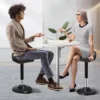 Active Chair with Handle, Height-Adjustable (24.6-34.4") Wobble Chair Made of Elastic Fabric & 45 mm Foam 2