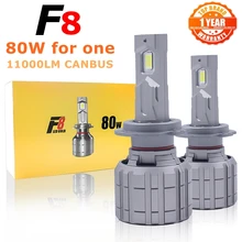 F5 Led Headlight Bulb 110w 20000lm H7 H11 H8 9005 9006 H1 Led ...