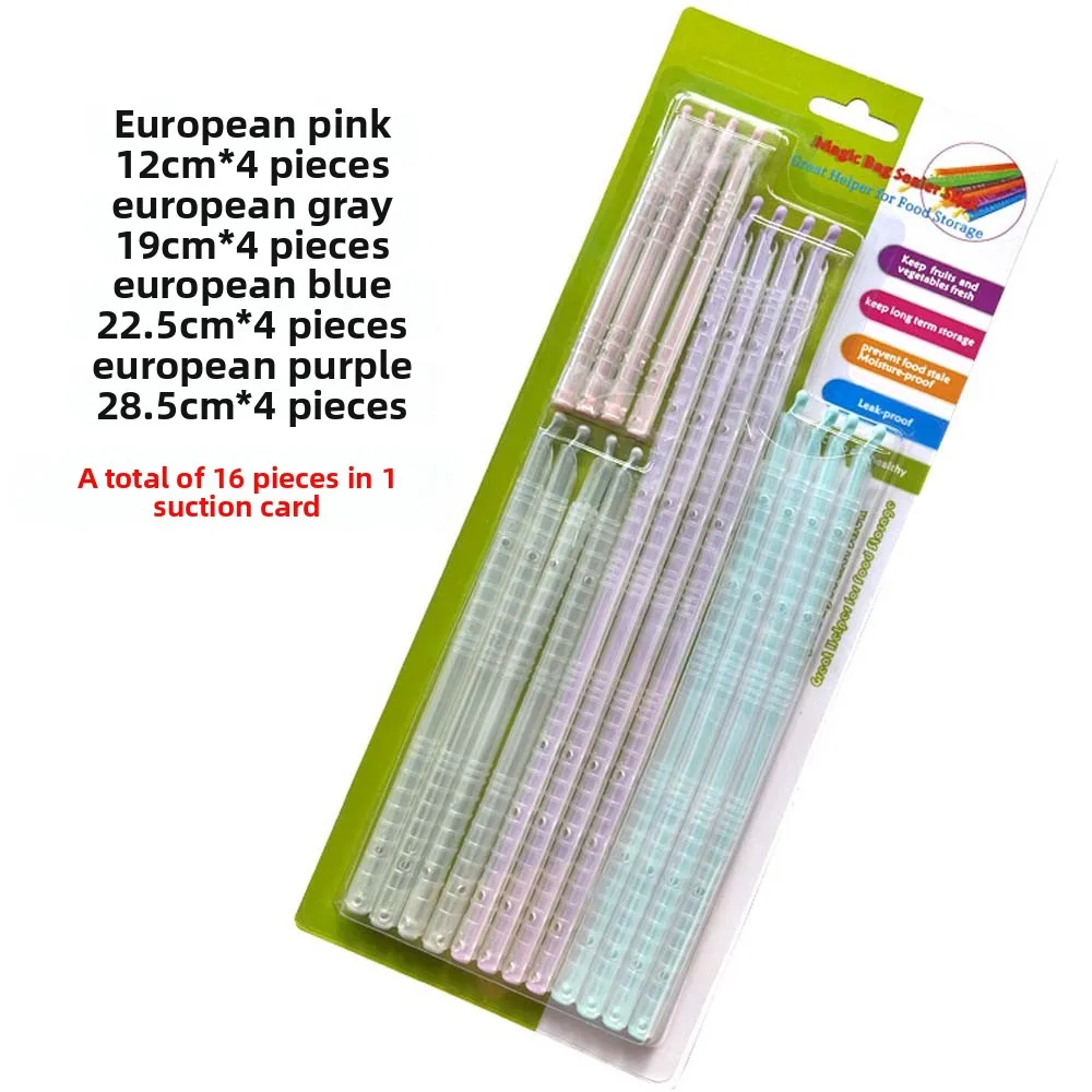 Packaging Sealer Stick Storage Sealer Clip Milk Powder Bag Snack Bag Clip Seal Storage Clips Moisture-proof Food Seal Stick