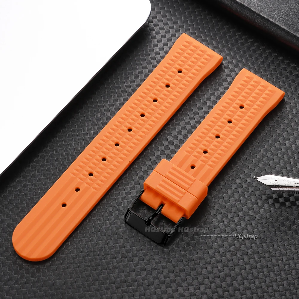 Deluxe Silicone Waterproof Watchband Replacement Strap