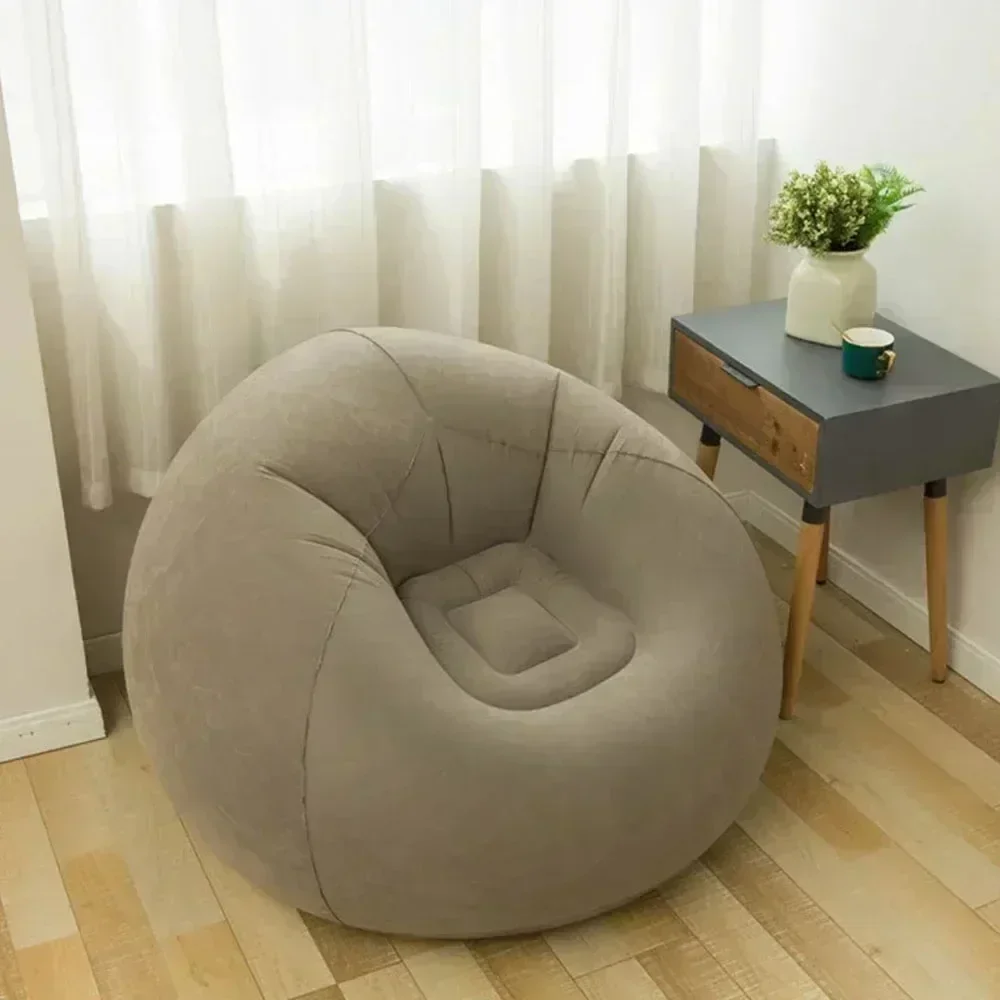 Inflatable Sofa Set Large Lazy Inflatable Sofa Chairs PVC Lounger Seat Bean Bag Sofas Pouf Puff Couch Tatami Living Room Supply
