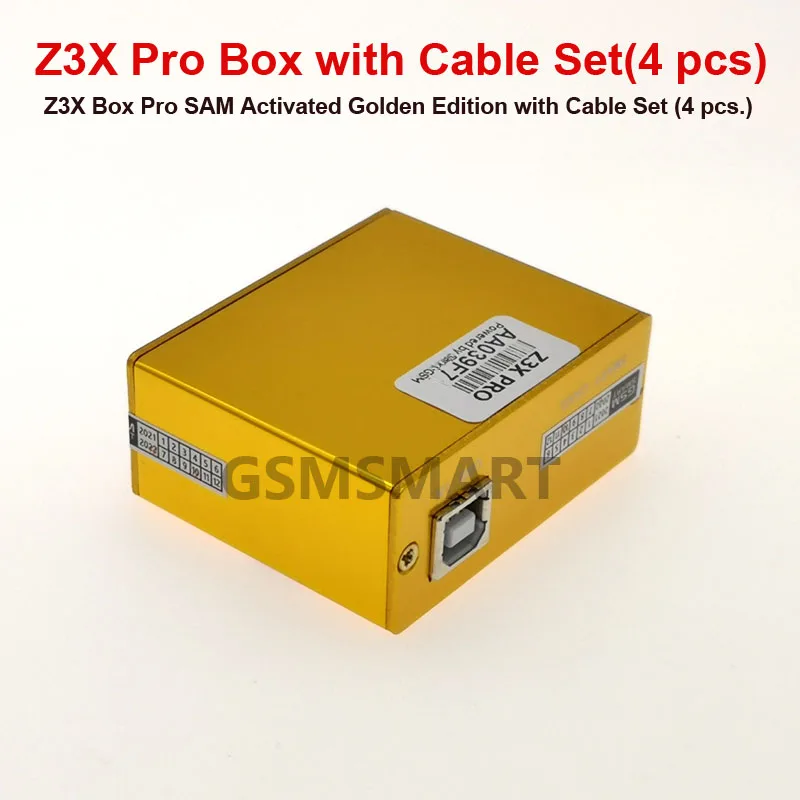 100% Original Z3X Box Pro Z3X Pro Box Sam Activated Golden Edition