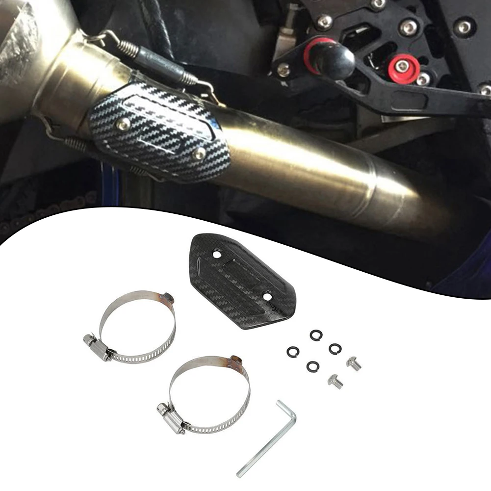 

Простая установка и использование, высокопроизводительный выхлопной тепловой экран из настоящего углеродного волокна, отличная теплозащитная производительность