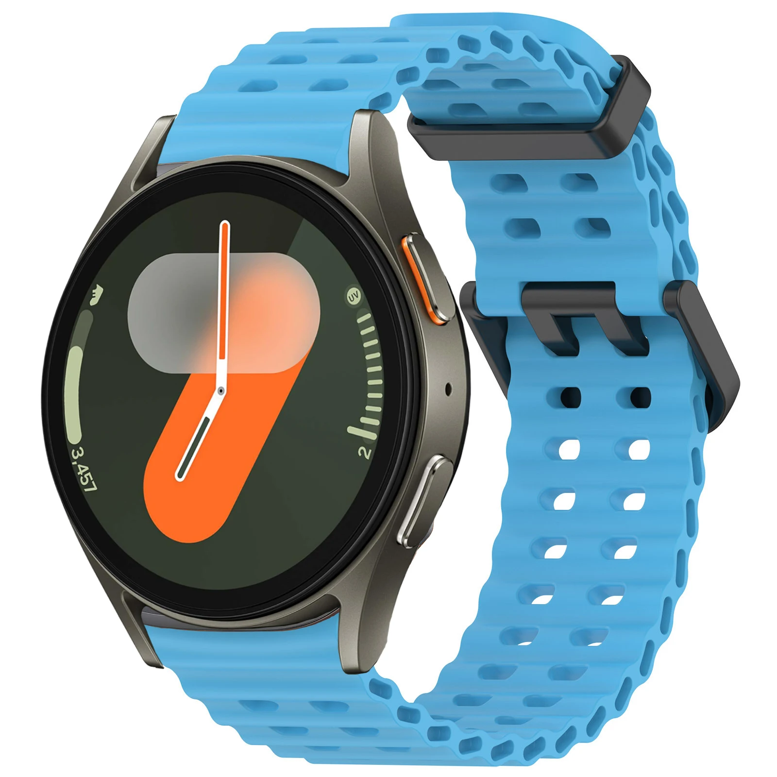 Enhanced Silicone Sport Bracelet Strap