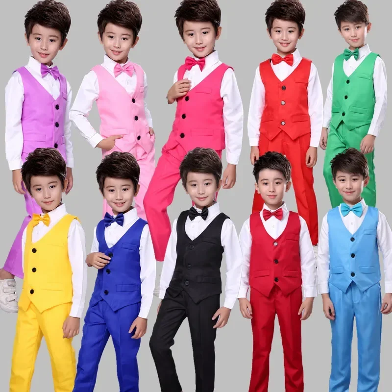 

New style Jazz Dance Costumes Kids Colorful Long Sleeve Stage Outfits Children Performance Party Dance Wear Suit Dancing Clothes
