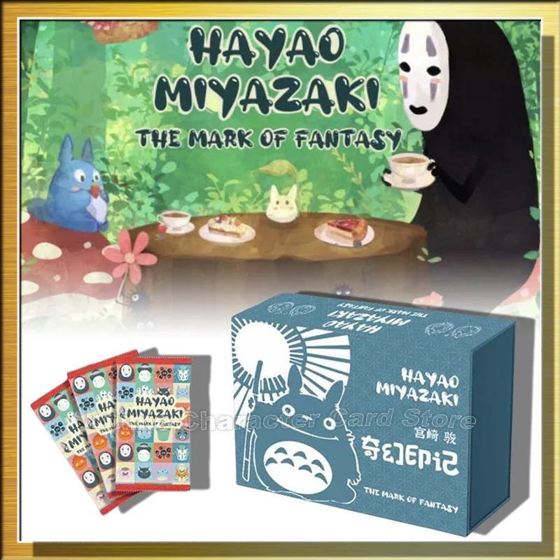 Miyazaki hayao kártyák Lá Rajtvonal bel fantazi Anime Széria Gyűjtés rty Tündéri szép Fabula Világ Lá Felhőzet totoro fólia rty