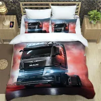 3D Man truck Retro printed Bedding Sets exquisite bed supplies set duvet cover comforter set bedding set luxury birthday gift 2