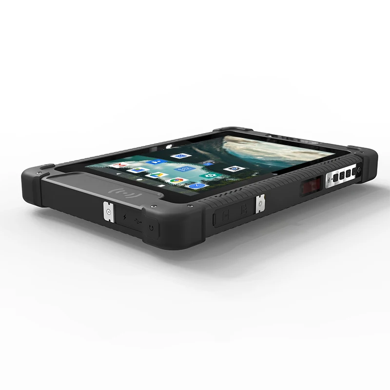 

Hot best 8 Inch Tablet pc Sunlight Readable waterproof Tablet Android 10 Rugged Tablet with barcode scanner