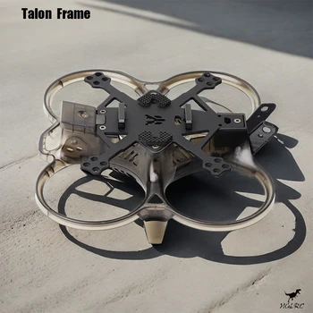 HGLRC Talon 2inch FPV 106mm Frame Kits Brushless Whoop Quadocopter Frame Cinewhoop BWhoop For O3 FPV Racing Drone Pink/Black 1