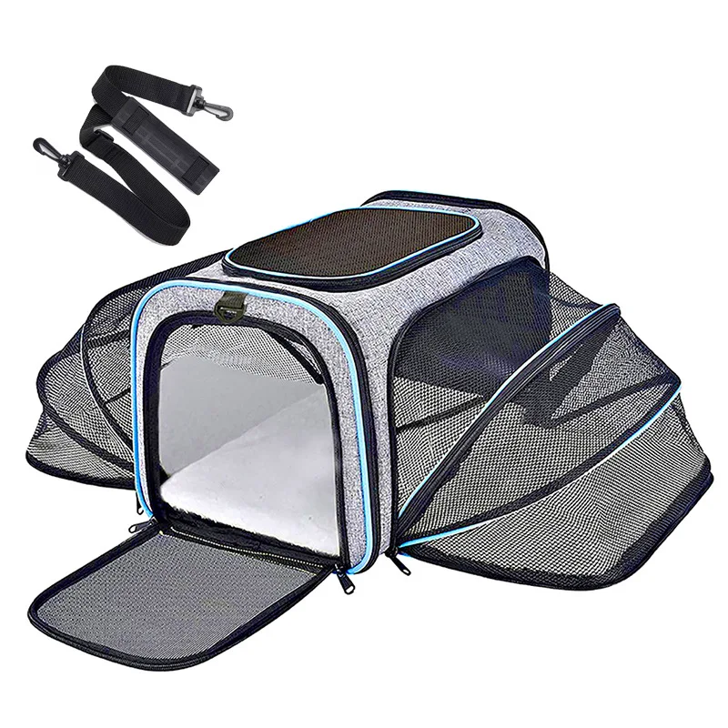 Pet bag Out carrying bag can be extended cat bag Large capacity Two small pets out carrying cat backpack Pet bag Out carrying bag can be extended cat bag Large capacity Two small pets out carrying cat backpack