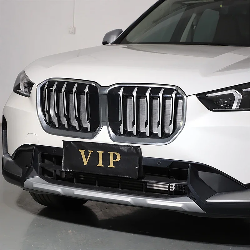 Front Head Grille Insert Net Insect Screening Mesh Cover Trim Protection For BMW X1 U11 2023-2024 car accessories 6 Front Head Grille Insert Net Insect Screening Mesh Cover Trim Protection For BMW X1 U11 2023-2024 car accessories 6