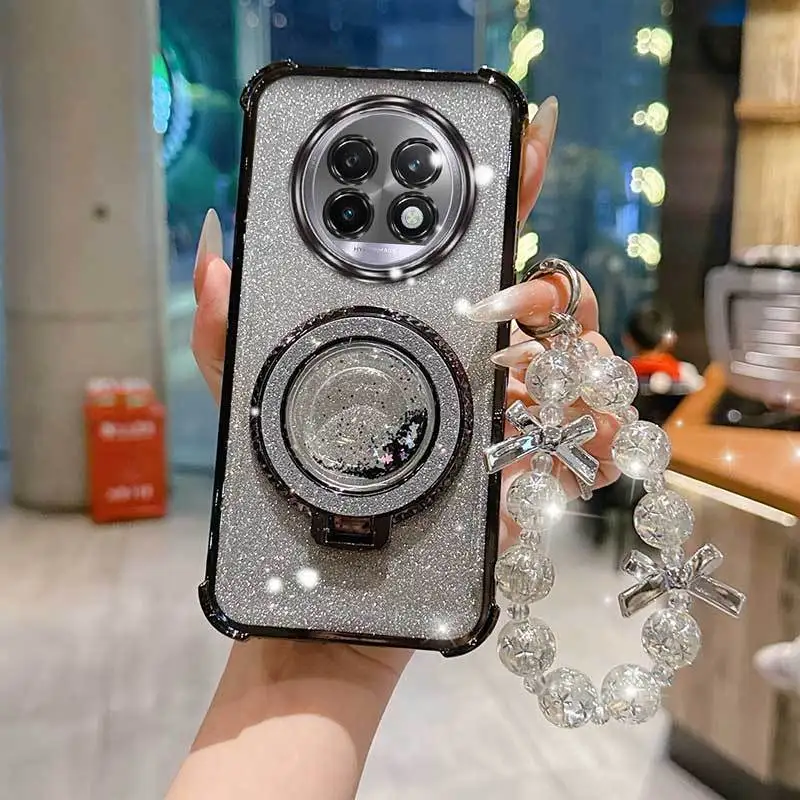3-Piece Phone Case Set with Lanyard and Circular Stand