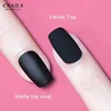 DEROI Matte Velvet Top Coat UV Gel Soak Off Varnish Semi-Permanent Nail Polish Seal Gel Polish Base Coat Nail Art Decorations 1
