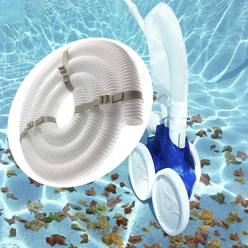 

P o is Hose Pool Cleaner Pvc Water Supply Hose Navigation Parts Flexible Corrugated Hose Pool Cleaning Tool Parts 6ft Cuffless