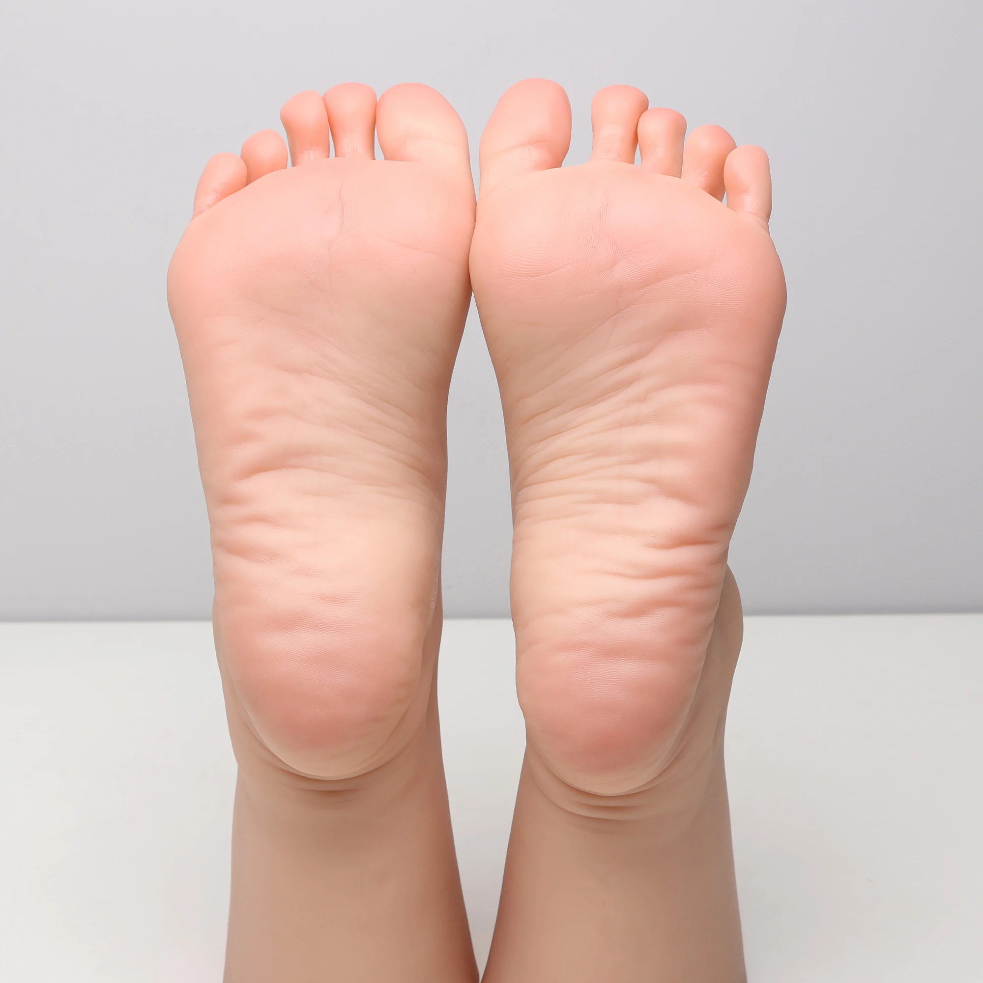 Female Silicone Foot Model Lifelike Nail Practice Mannequin Feet Fetish For Shoes Socks Jewelry Display Popular Design ZH5000