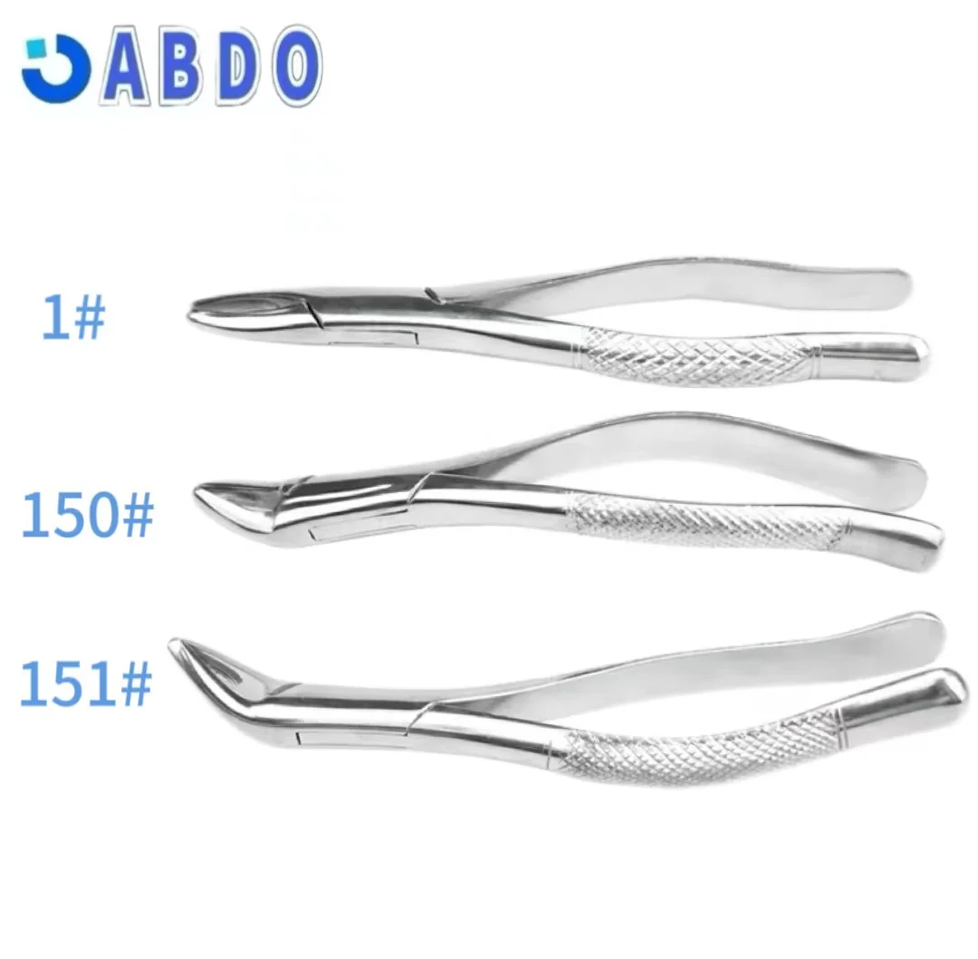 

Adult Tooth Extracting Forceps Pliers Dentist Surgical Extraction Instrument Dental Residual Root Forceps