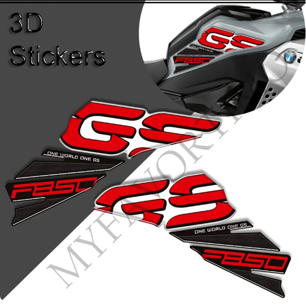 Tank Pad Grips For BMW F850GS F850 F 850 GS GSA Adventure Stickers Protection Gas Fuel Oil Kit Knee Tankpad