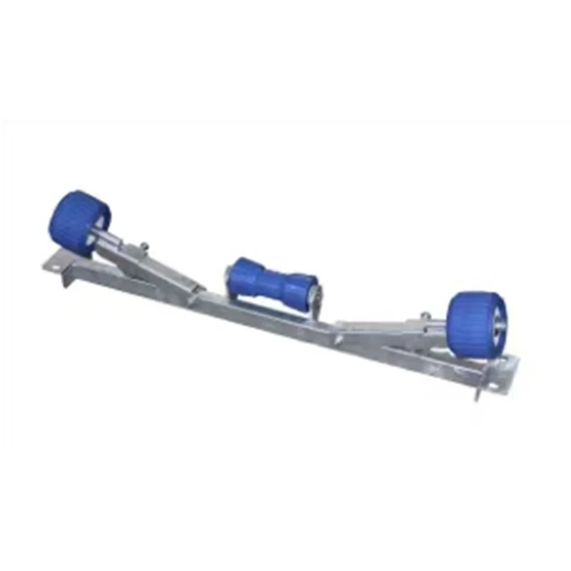 Boat Trailer Bottom Support Bracket With Keel Rollers