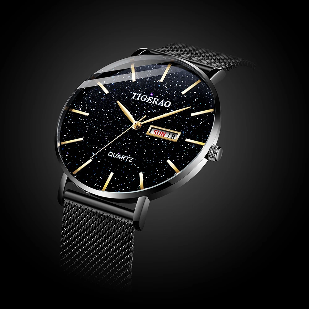

[Official Genuine] Full automatic non mechanical watch Men's student waterproof calendar Men's watch Korean fashion luminous