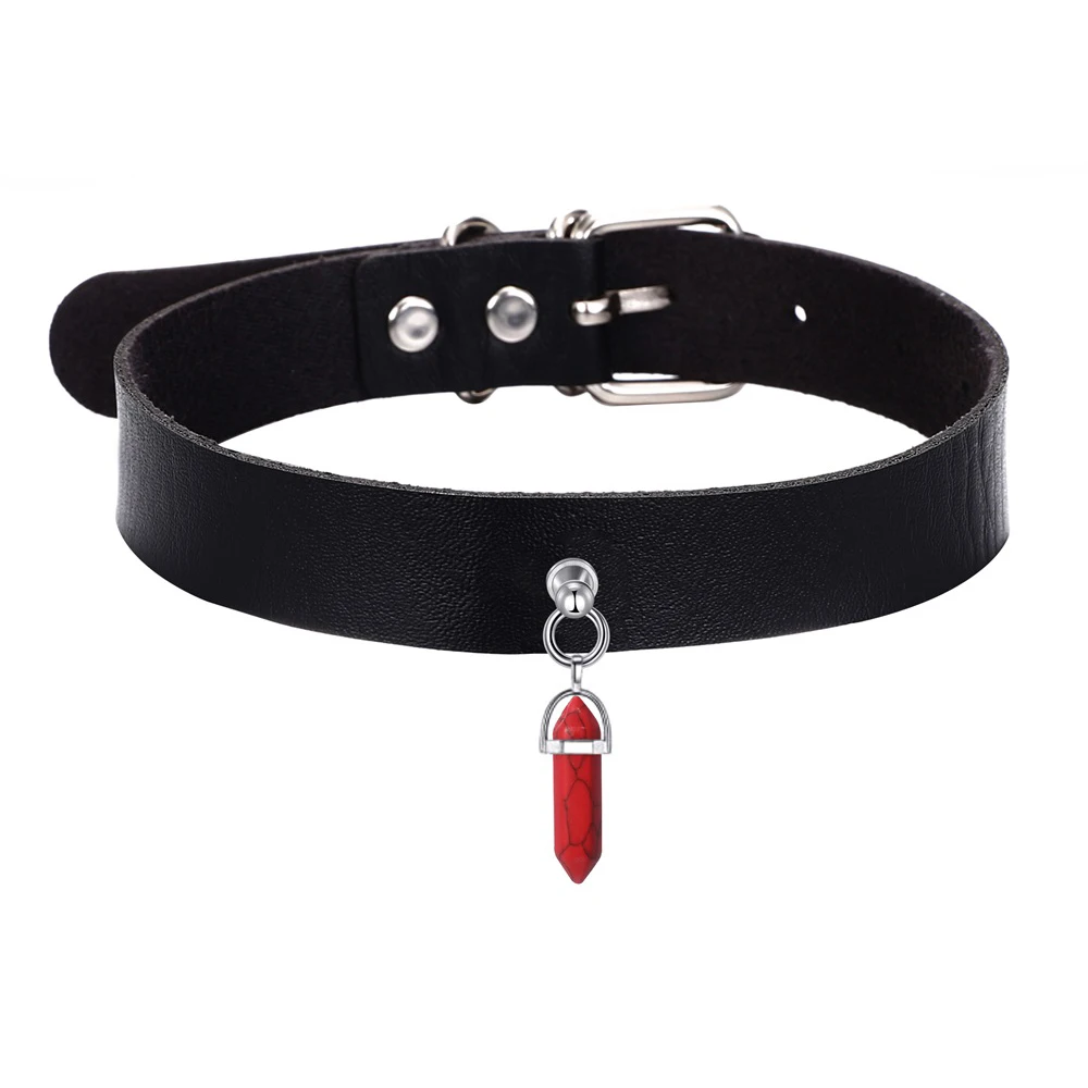 Pentagram Punk Choker Aesthetic Egirl Emo Cool Collar For Girl