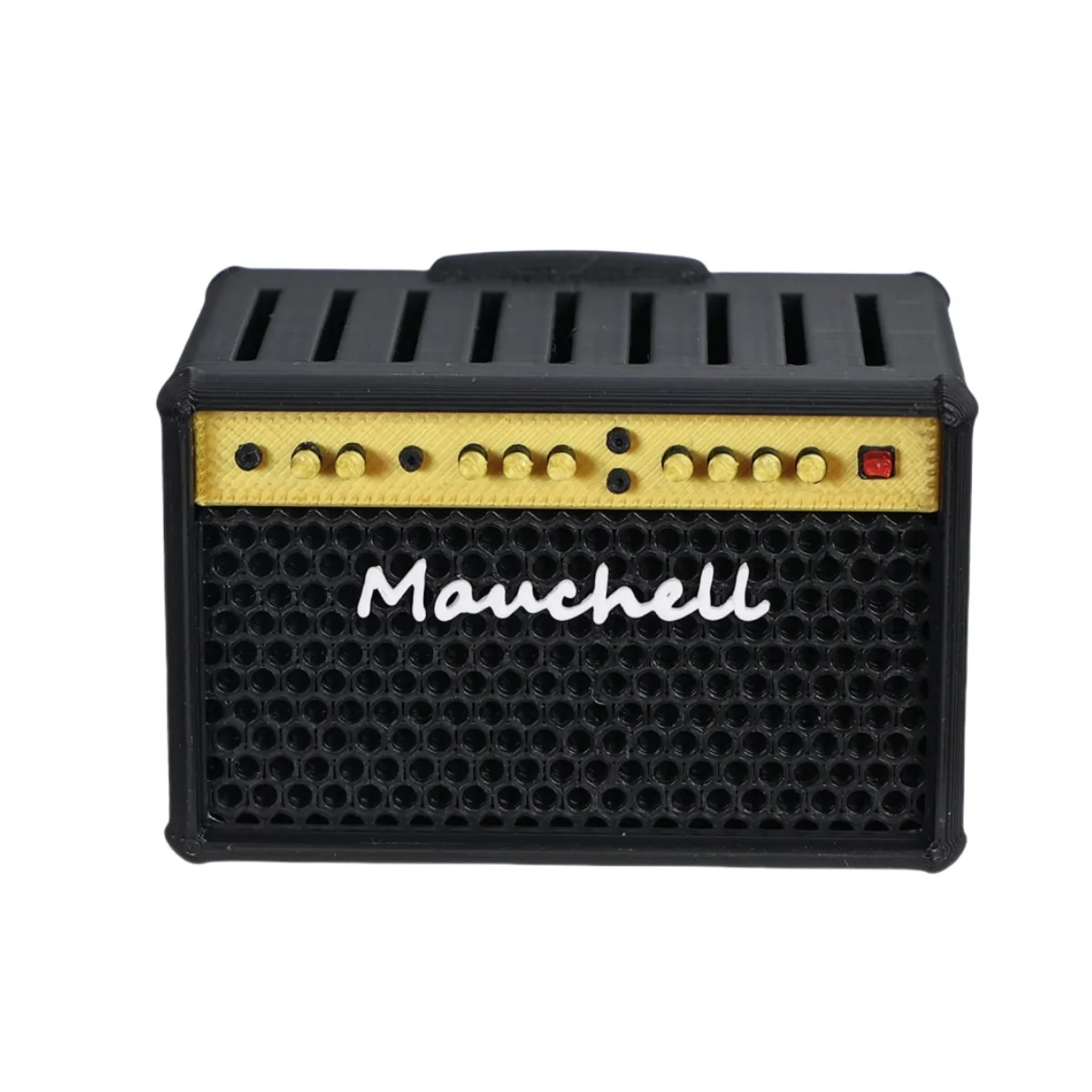 Miwayer Gitarrenverstärker-Pick-Halter, 3D-gedruckter, personalisierter Gitarren-Pick-Halter mit Plektren-Steckplätzen, 7–9 Stück/kompakter und langlebiger Organizer – Detail 7