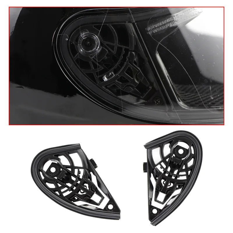 2pcs Motocycle Helmet Lens Base Motorbike Visor Shield Riding Repairing Accessories for K1/K5/K3SV Motorcycles Equipment