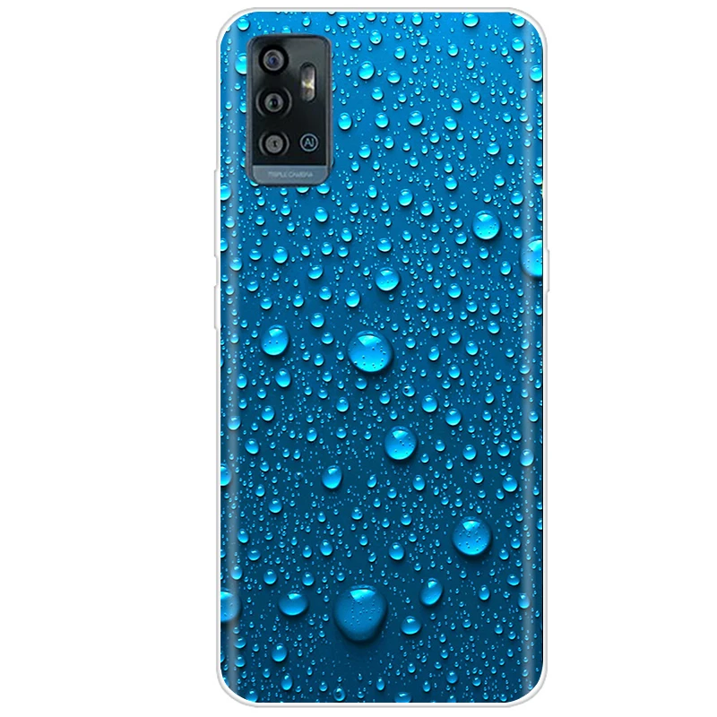 For ZTE Blade A71 Case A7030 Soft TPU Silicone Bumper Phone Cover for ZTE Blade A71 A51 Cases Funda for ZTE A51 2021 Coque Capa mobile pouch waterproof Cases & Covers