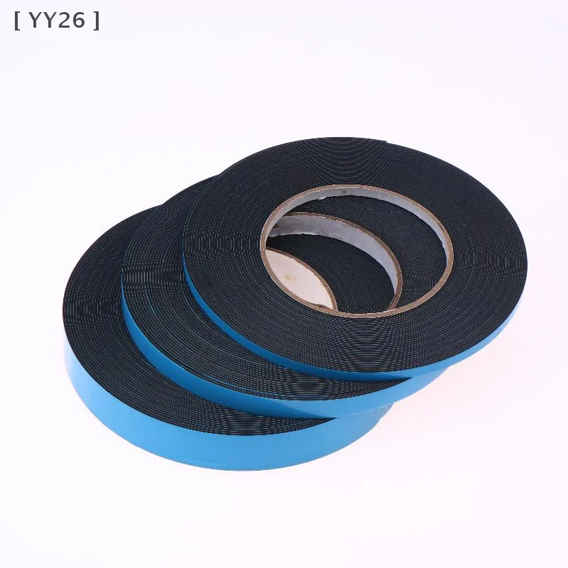 Premium Black Double-Sided Adhesive Foam Tape for Signage & Letter Mounting - Multiple Width Options