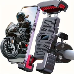 Universal Shockproof Phone Holder for Motorcycles, Bicycles, and Electric Vehicles (Heihongse)