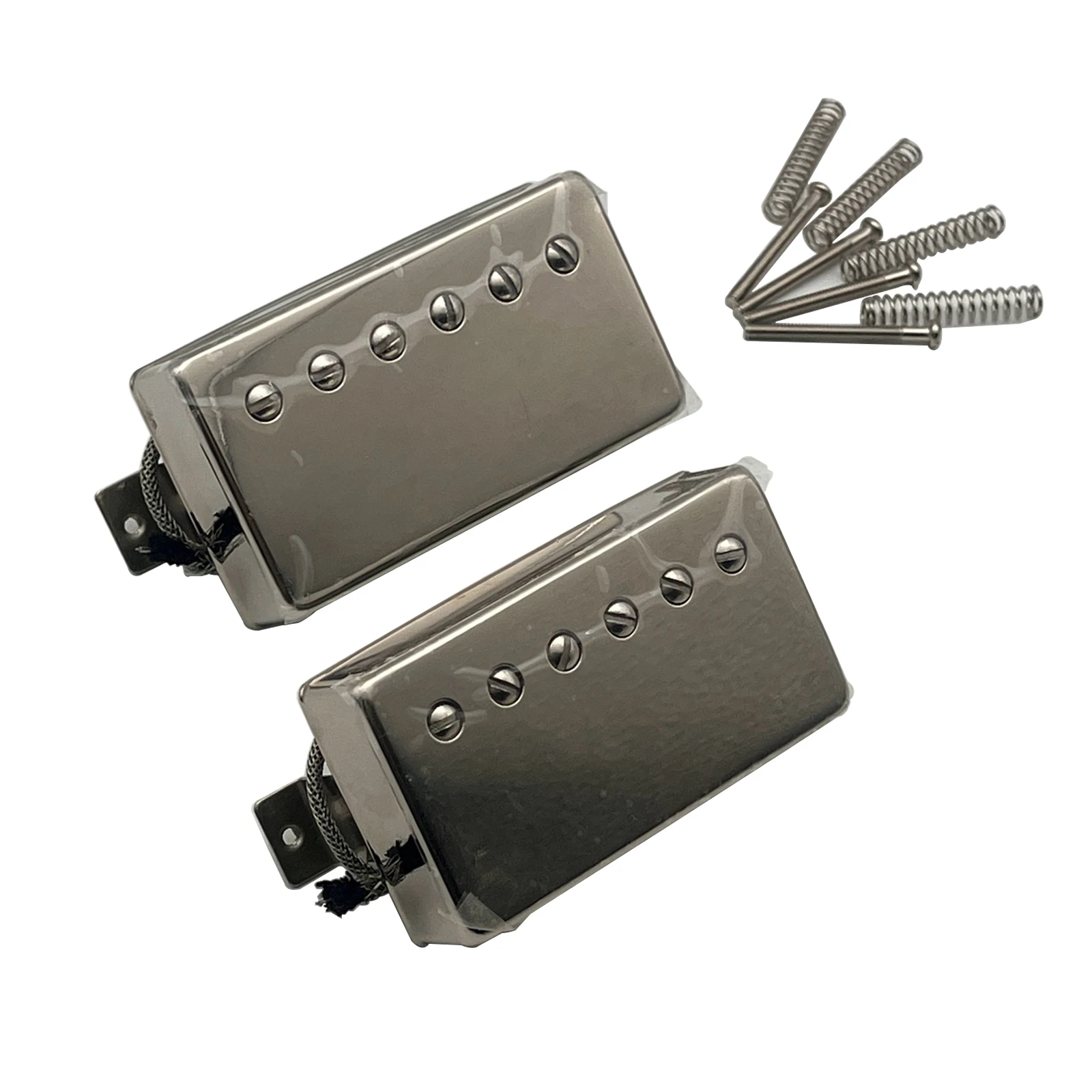 

Electric Guitar Pickups Alnico V BB1 BB2 Series PAF Humbucker Pickup 4C Set Golden Cover