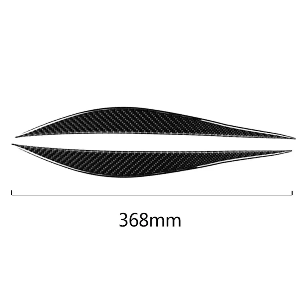 2pcs Front Headlights Eyelids Cover Sticker for 3 Series F30 2013-2015 316i