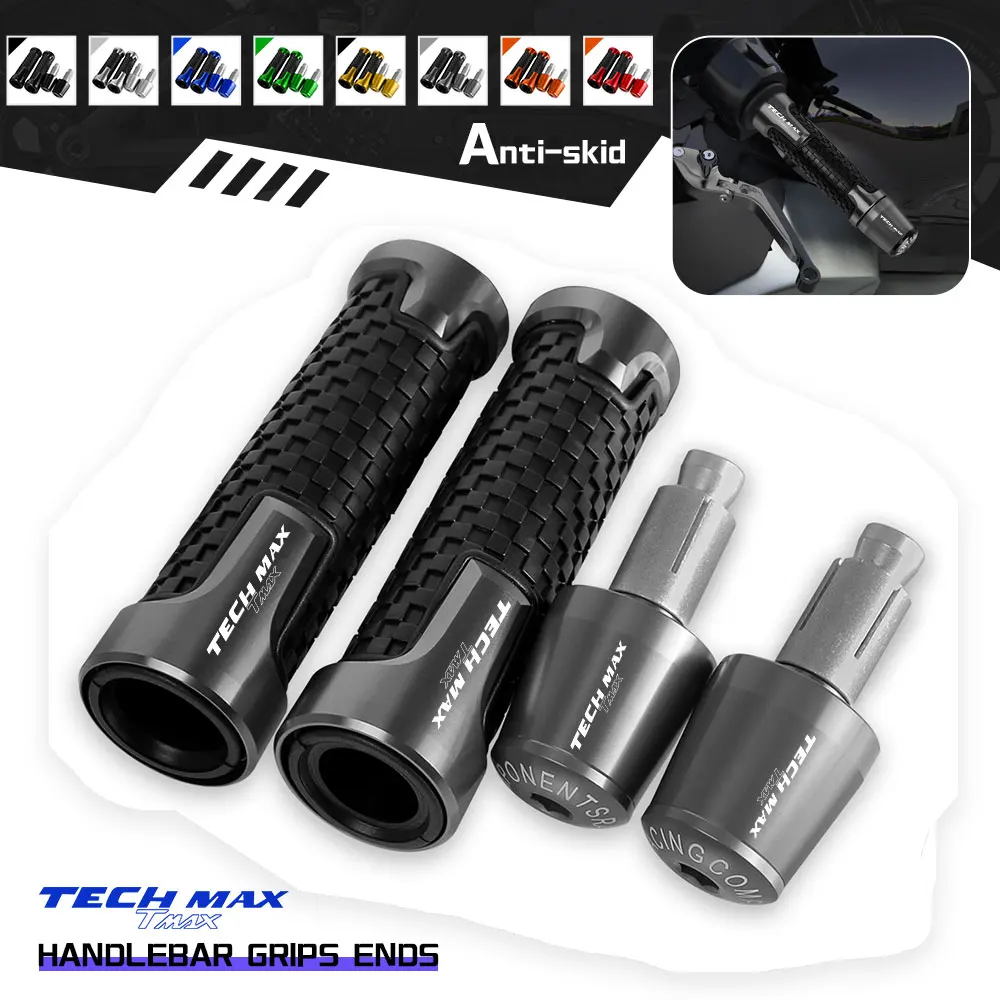 

FOR YAMAHA TMAX530 TMAX560 TECHMAXTMAX 2017-19 2020 2021 2022 CNC Motorcycle Accessories Handlebar Hand Grips Handle Bar End Cap