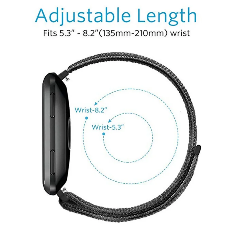 Universal 22mm Nylon Watch Band Replacement Bracelet