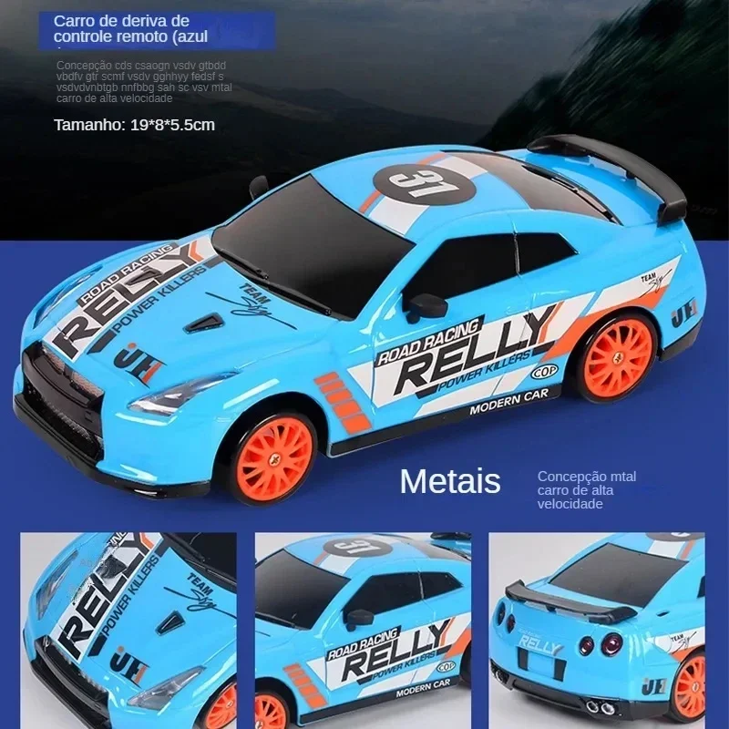 Remote Control Car 2.4G Drift RC Car 4WD RC Drift Car Toy GTR AE86 Four-wheel Drive Racing for Children's Boys Kids Gift 5