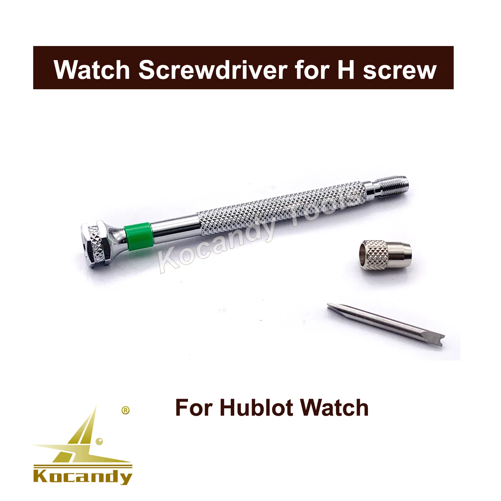 H 나사 허블롯용 시계 스크루 드라이버, 시계 베젤 밴드 스트랩 수리 도구-더블 헤드 블레이드