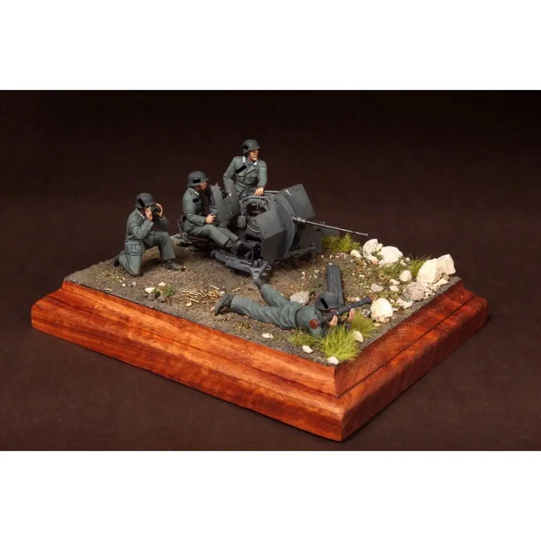 

1/35 фигурка модели из смолы GK,4 фигурки, несобранный и Неокрашенный комплект