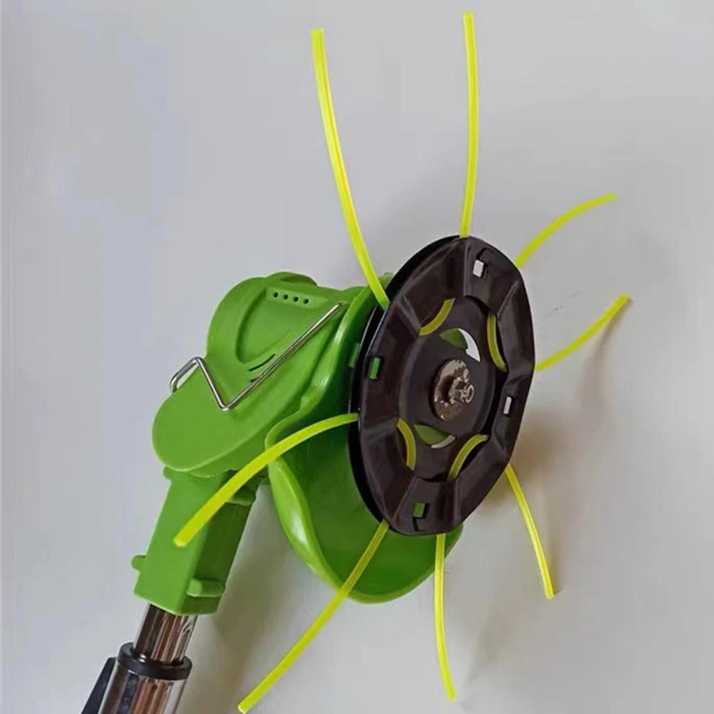 Steel Lawn Mower Head Free with 4 Lines Replacement Gasoline/Lithium Grass Trimmer Head Removal Of Garden Weed Brushcutter Part 3