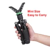 Professional Hunting Shooting Tripod Adjustable V Yoke Head Mini Aluminum Camera Portable Tripod Stand For Shooting Outdoors 4