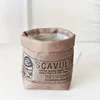 Nordic Household Pot Home Paper Creative Fabric Flower Pot Set Living Room Potting Flower Decoration Home Flower Storage Decor 4