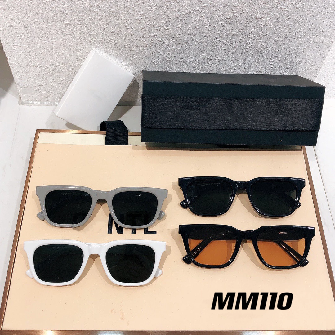 

2024 New GENTLE MM110 Summer Beach Sunglasses Korea Brand Design GM Women Men Travel Drive Glasses UV400 Protection